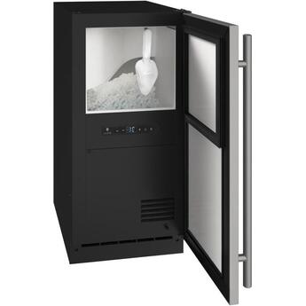 U-Line UANP115SS01A ADA Series 15 Inch Freestanding and Built-In Ice Maker — thumbnail 2